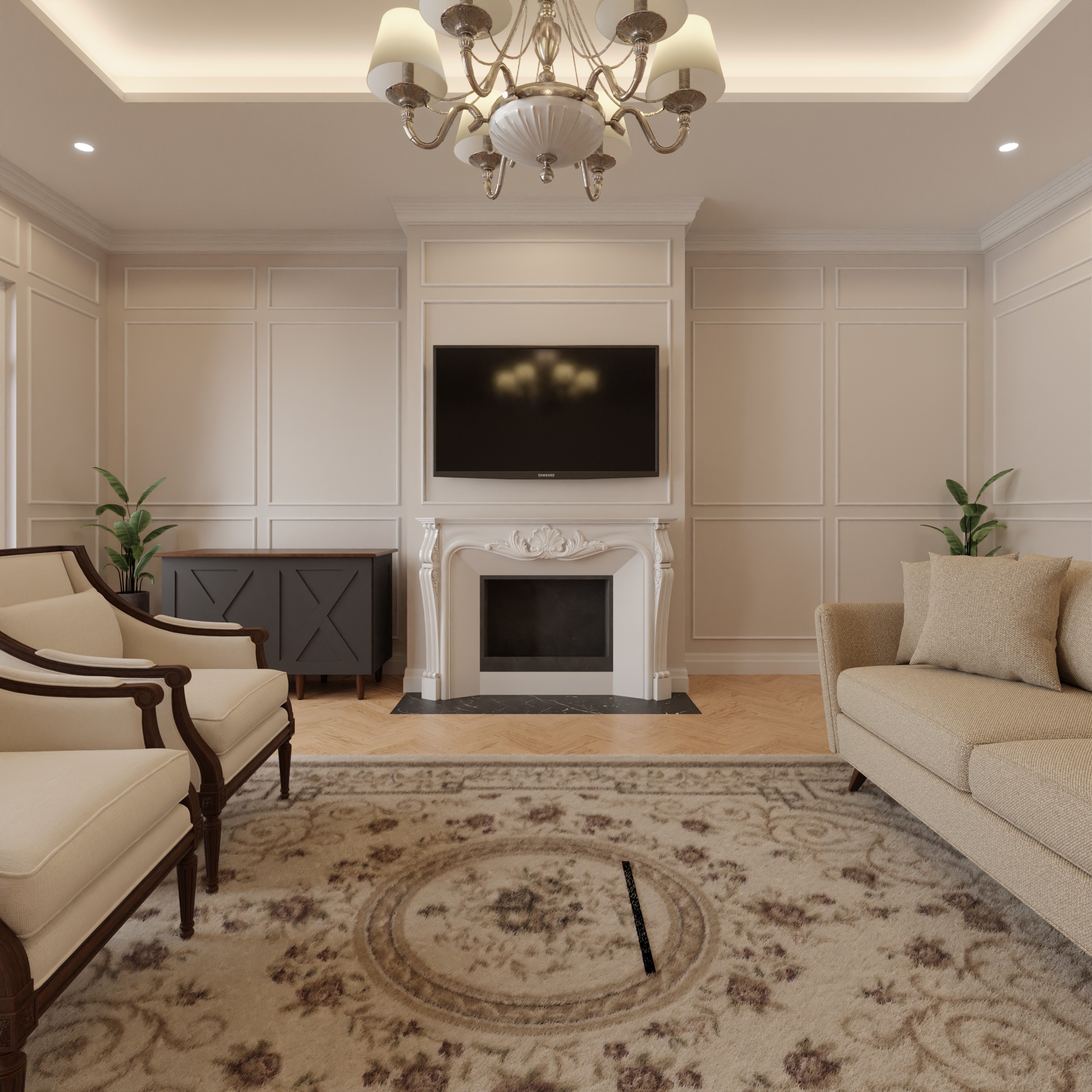 S18 Subwoofer, Sienna Red Oak/Tricom Black Finish, Farmhouse S18 Style, Traditional Room